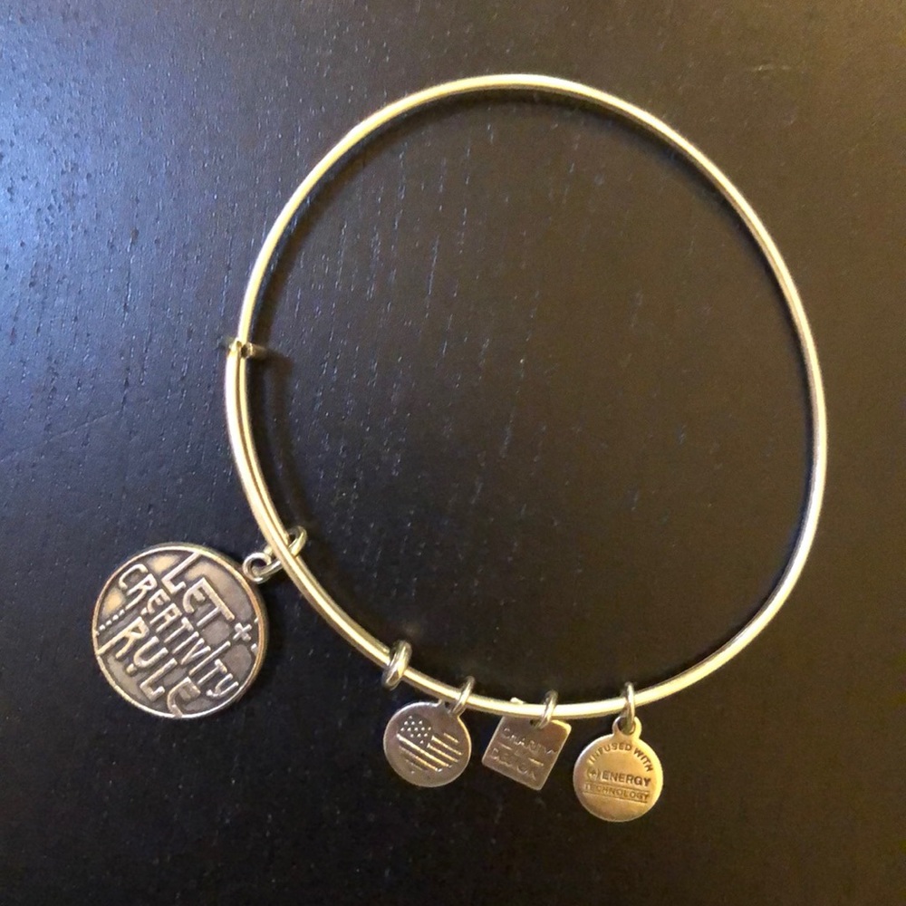 ALEX AND ANI Let Creativity Rule Bangle